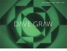Tablet Screenshot of davegraw.com